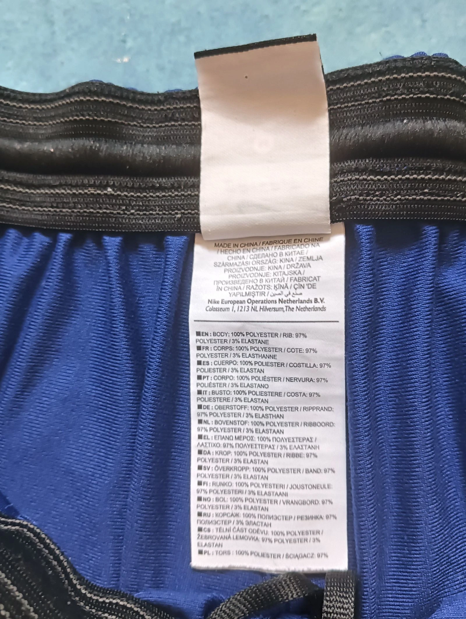 Nike Track Suit Pants Dri-Fit Vintage, Navy Blue Size XL Streetwear Sportwear Y2K Retro – photo 11